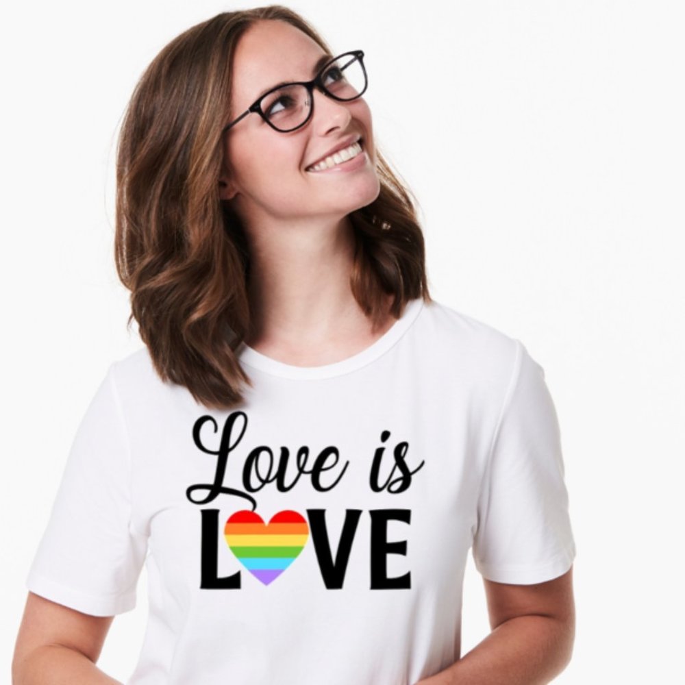 Pride Love is Love T-Shirt Tee